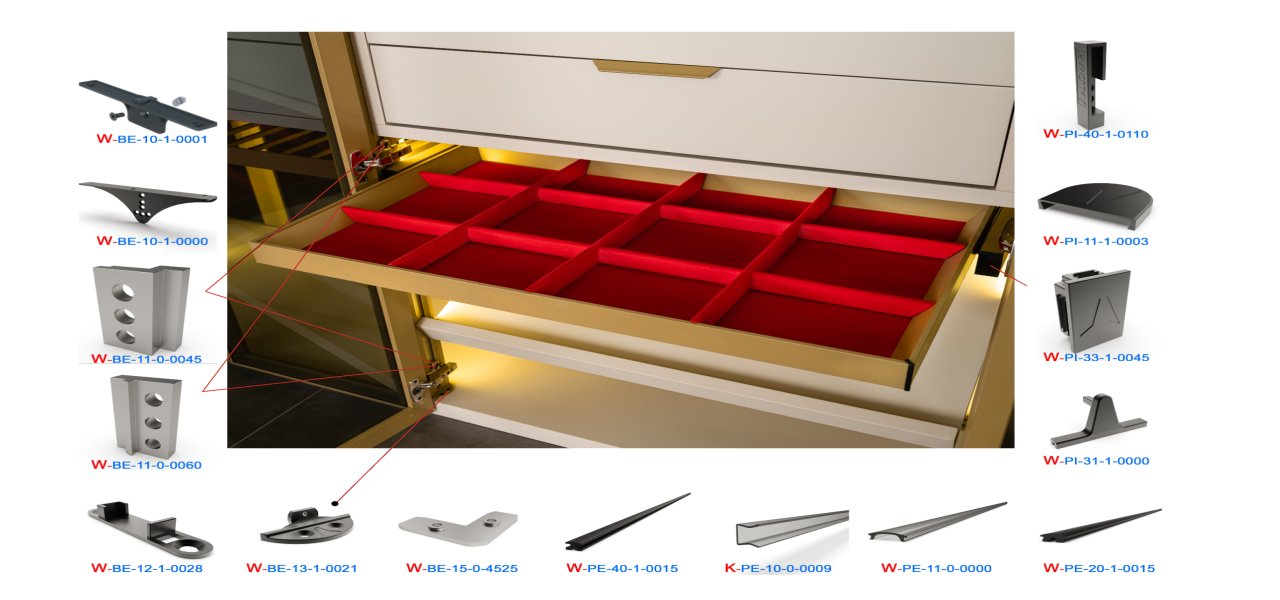 Takı Aksesuar Çekmecesi: Kullanılan Parçalar – Ürün #5